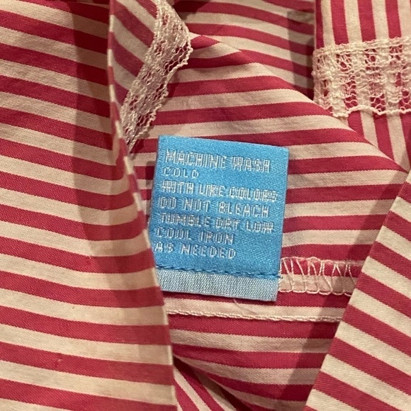 J. McLaughlin Juliette Dress Cold Shoulder Raspberry Pink White Size Small - Picture 7 of 8